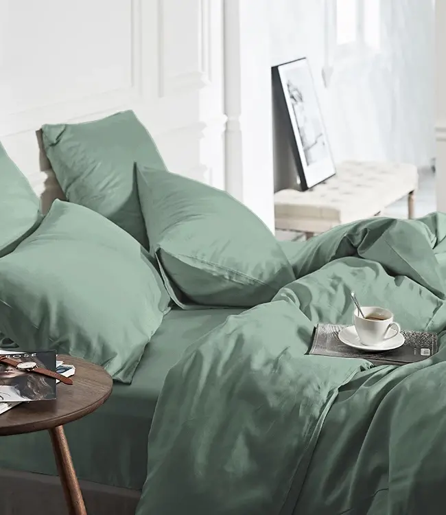 Luxury Bamboo Duvet Cover - Green