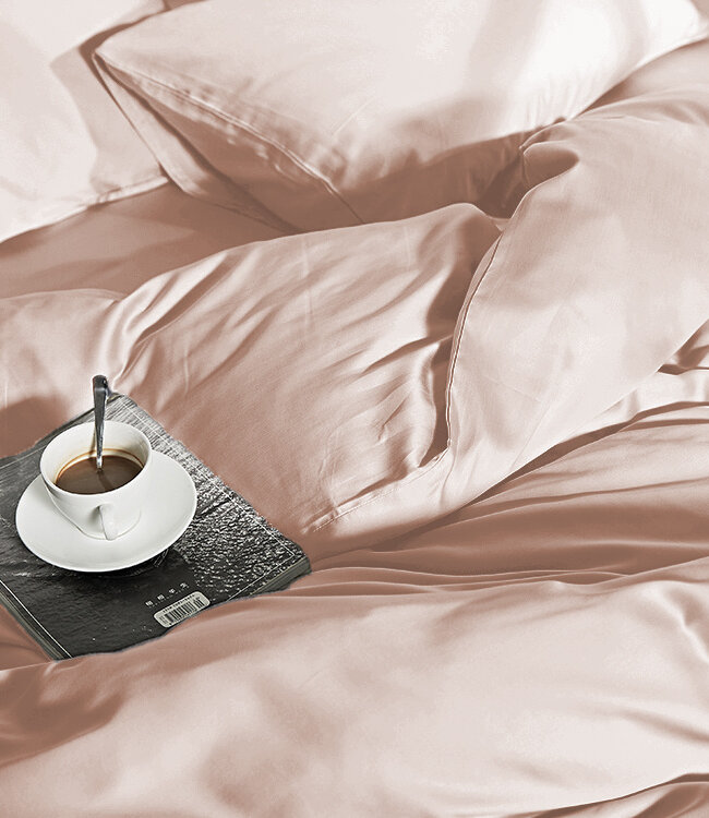 Luxury Bamboo Duvet Cover - Pink