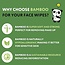 Moist Facial Wipes - 6 Pack - 99% Purified Water - Cheeky Panda