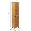 Bamboo Bathroom Cabinet - Column Cabinet - Bookcase -five