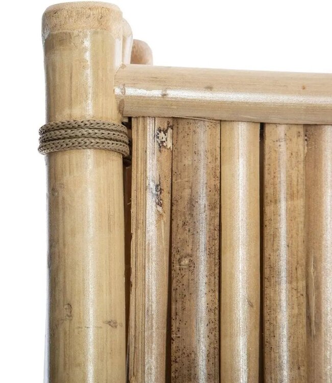Bamboe Kamerscherm - H.170 cm - Naturel