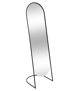 Atmosphera Standing Mirror - H.140 cm - Black