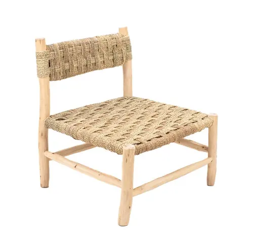 HYDILE Armchair - H.75cm - Wood - Natural