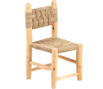 HYDILE Handgemaakte Fauteuil - H.63 cm - Naturel