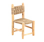 Fauteuil Fait Main - H.63 cm - Naturel