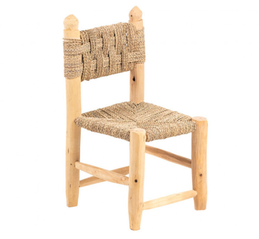 Handgemaakte Fauteuil - H.63 cm - Naturel