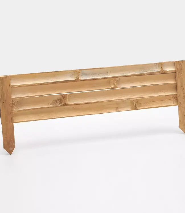 Bamboo Garden Fence - 20x90cm - Natural