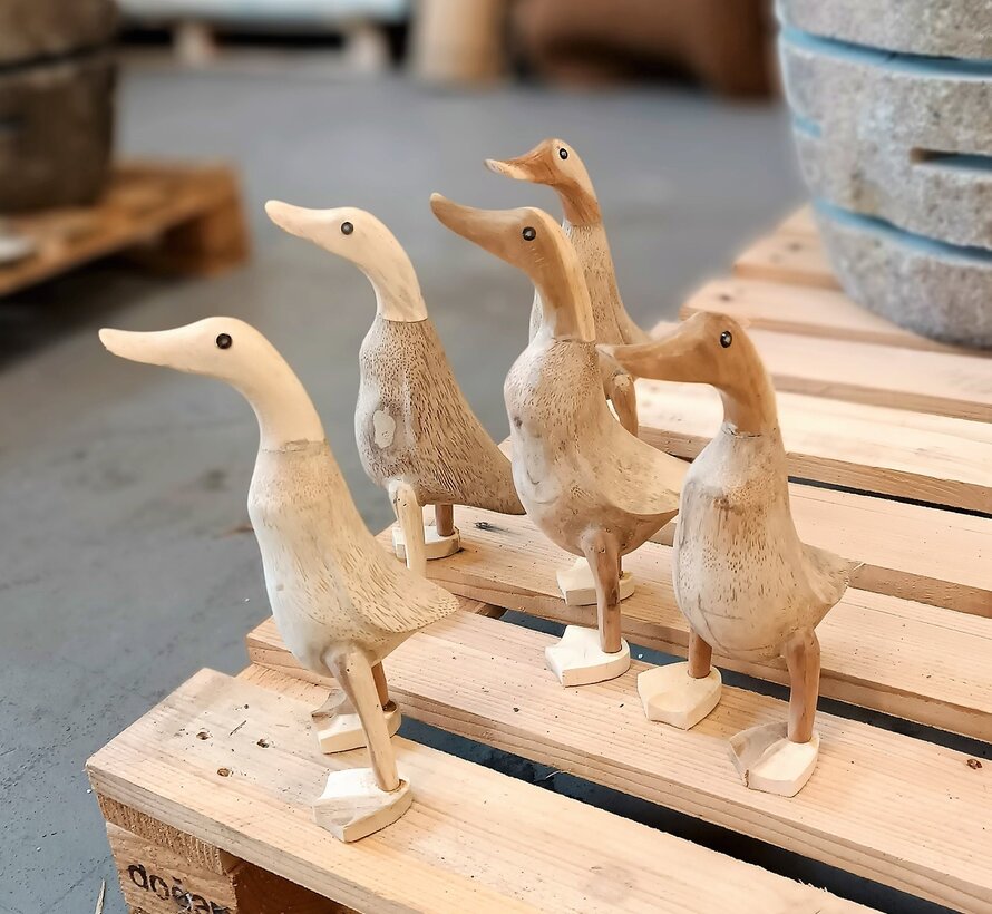 Handmade Duck Figurines - Decoration - Bamboo