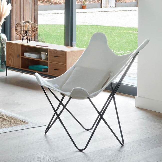 Butterfly chair - Armchair - White