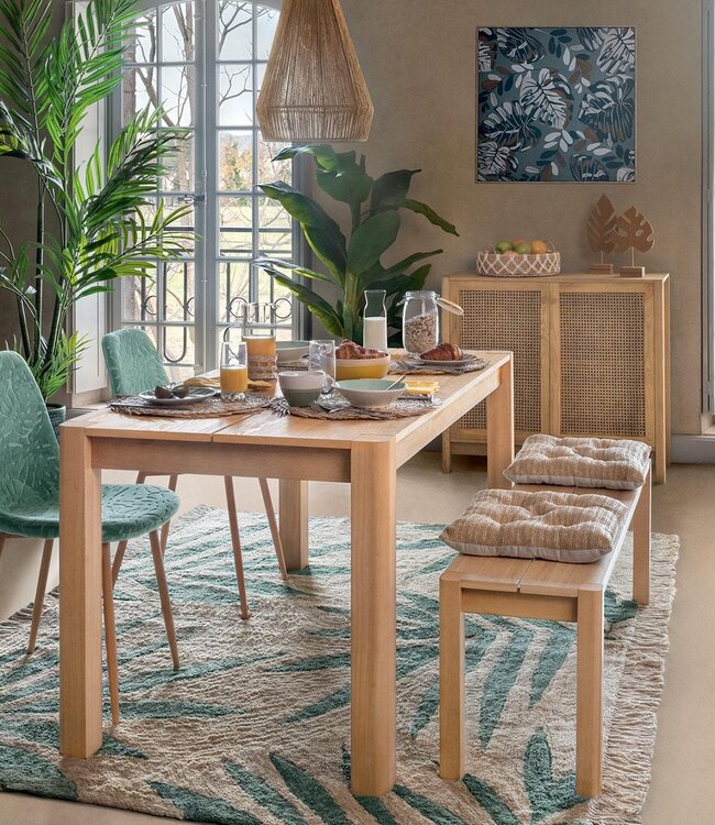 Bank voor 2 tot 3 Personen - Naturel