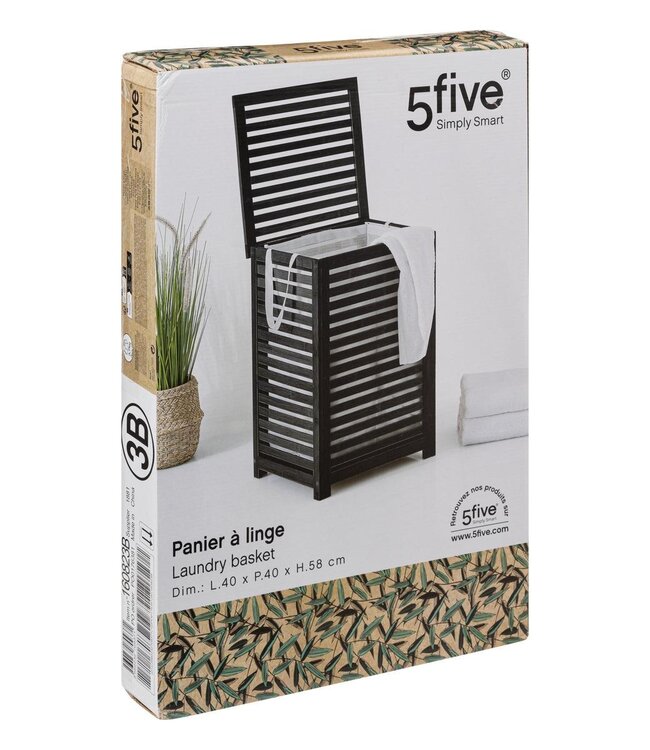 Wasmand - 65L - Zwart