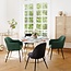 Round Dining Table - Ø 120cm - White with Gold