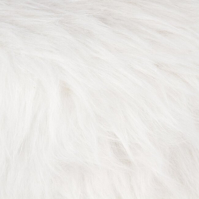 Side/Stool - H.42cm - White/Natural