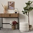 Atmosphera Stylish Round Pouf - H.40cm
