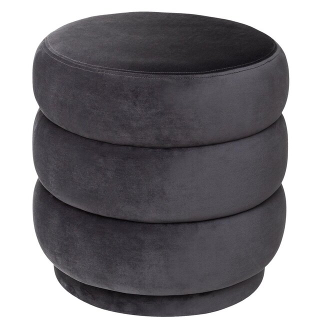 Stijlvolle Ronde Poef - H.40cm