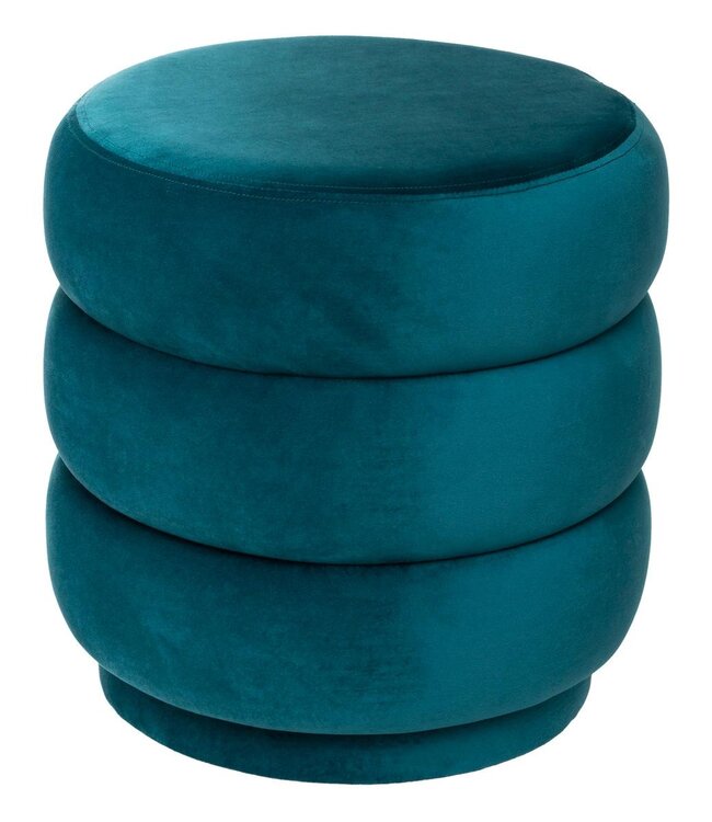 Stylish Round Pouf - H.40cm