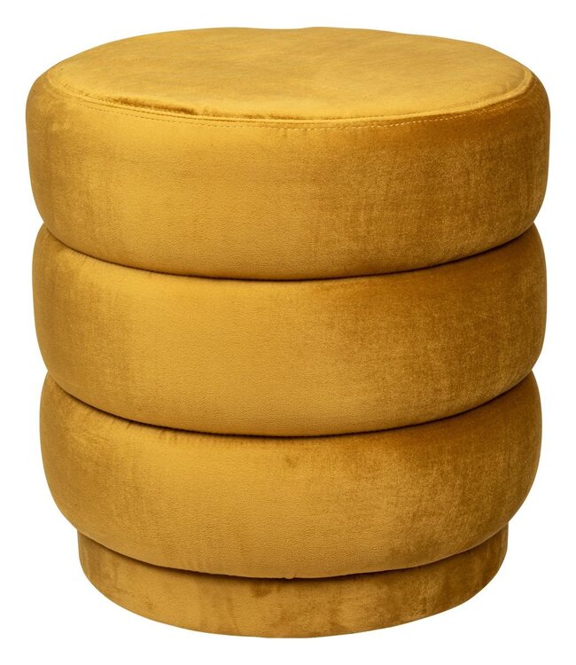 Stylish Round Pouf - H.40cm