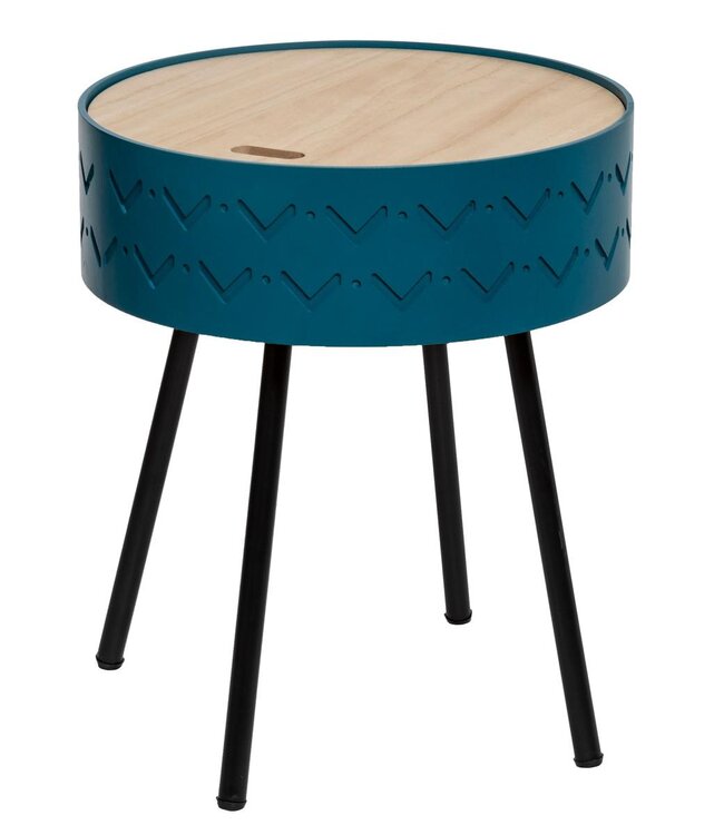 Side table with storage space - H.45cm