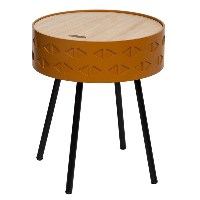 Bijzettafel met Opbergruimte - H.45cm