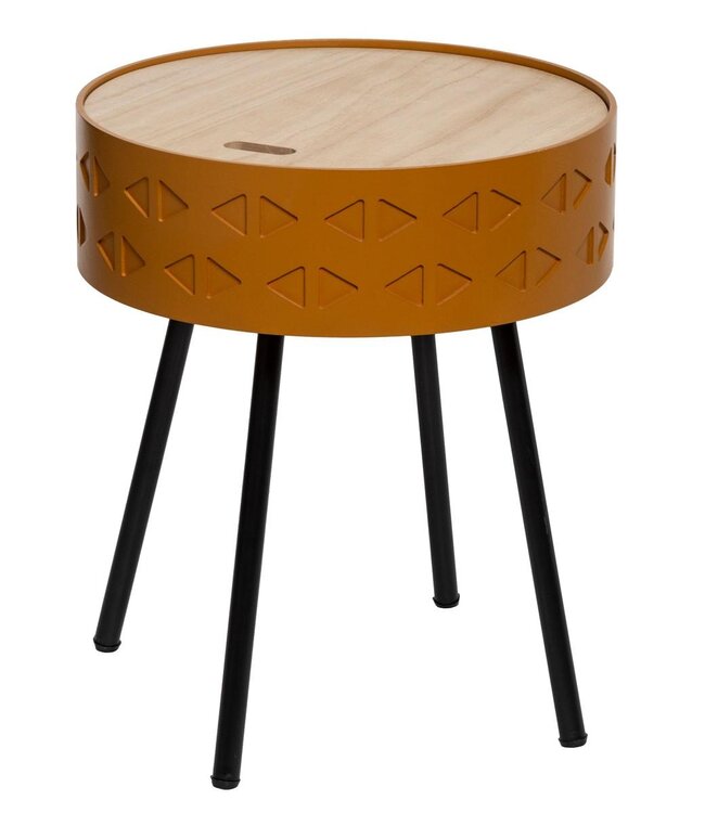 Bijzettafel met Opbergruimte - H.45cm