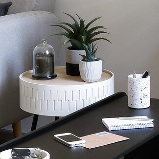 Atmosphera Side table with storage space - H.45cm