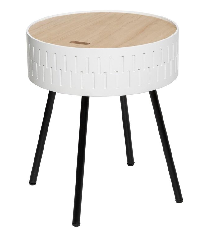 Side table with storage space - H.45cm