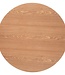 Ronde Eettafel - D.100cm - Zwart/Naturel