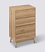 Chest of drawers with 4 drawers - Abana - Oak effect