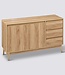 Sideboard with 3 Drawers - Abana - Natural