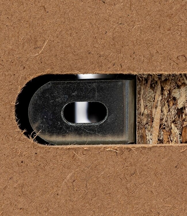 Wandtafel met 2 Laden - Abana - Naturel