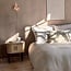 Atmosphera Bedside table with 2 Doors - 40x40x53cm - Oak effect