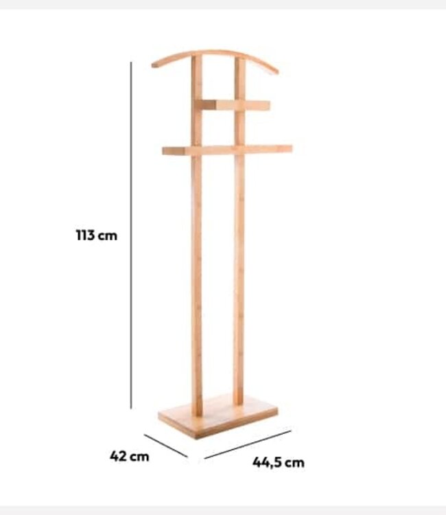 Bamboo Valet - Dressboy - Clothes rack - Natural