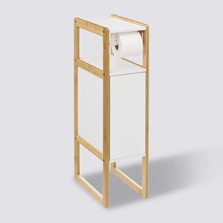  5Five Toiletrolhouder - Dispenser - Wit