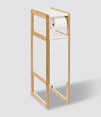  5Five Toiletrolhouder - Dispenser - Wit