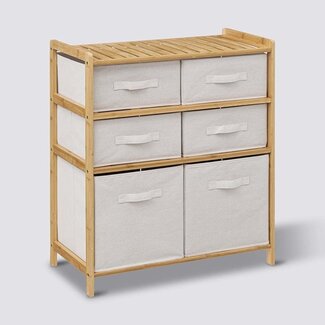  5Five Storage cabinet - Bathroom cabinet - 6 Drawers
