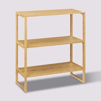  5Five Opbergplank - 3 Niveaus - 69,5 x 33,5 x 84cm - Naturel