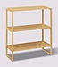  5Five Storage shelf - 3 Levels - 69.5 x 33.5 x 84cm - Natural