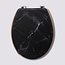  5Five Black Toilet Seat - Marmer Look