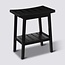 Bamboo Stool - Black