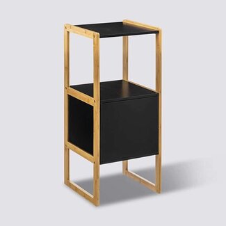  5Five Bathroom cabinet - Column cabinet - Black - Bambino Noir