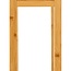 Bamboo Towel Rack with 2 Bars - Freestanding - Natural