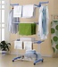 Foldable Laundry Drying Rack - Clothes Rack - Blue