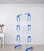 Foldable Laundry Drying Rack - Clothes Rack - Blue