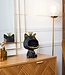 Decorative Cat Figurine with Storage Space
