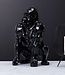 Home Deco Decorative Gorilla Statue - Black