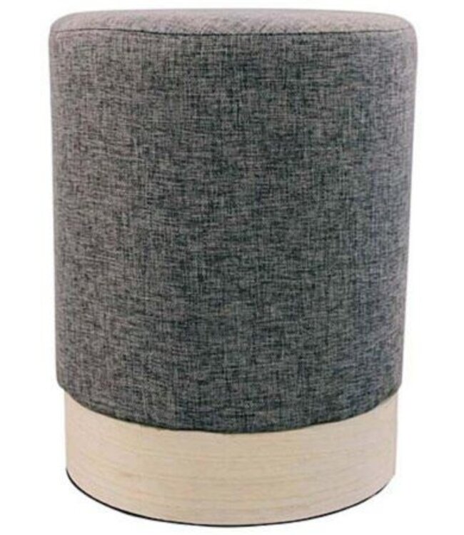 Scandinavian Pouf - H 40cm - Grey