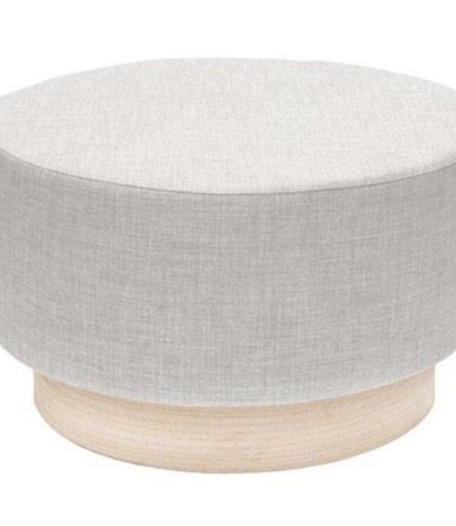 Scandinavische Poef - Bijzettafel - H 35cm - Grijs