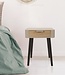 Bedside table with 1 drawer - H 48cm