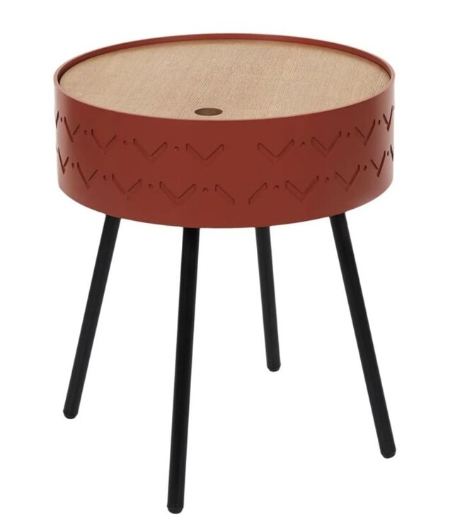 Ronde Tafel met Opberruimte - H 45cm