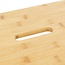 5Five Bambushocker - 1 Stufe - 38 × 26 × 25 cm